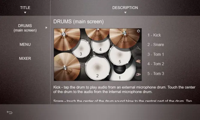 Modern A Drum Kit android App screenshot 1